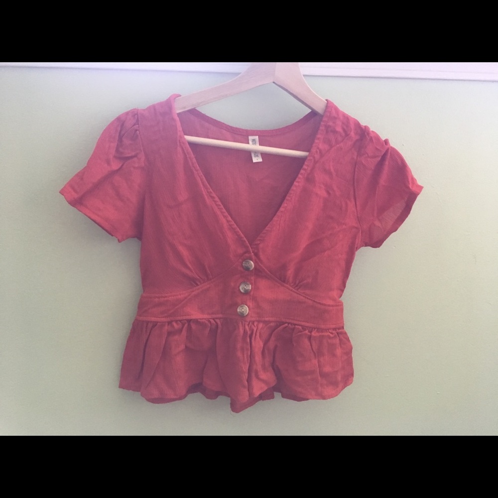 Coral Shirt from Tilly’s!